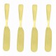 Jogo 4 Espátulas 13,5cm De Aço Inox Dourado Wolff
